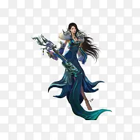 立绘创意合成美女-空若网 立绘创意合成美女-空若网