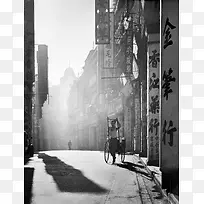 复古黑白风格创意合成摄影-空若网 复古黑白风格创意合成摄影-空若网