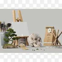 高清摄影创意简约室内合成-空若网 高清摄影创意简约室内合成-空若网