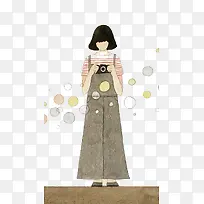 短发摄影女孩-空若网 短发摄影女孩-空若网