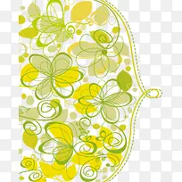 卡通清新手绘底纹-空若网 卡通清新手绘底纹-空若网