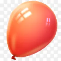 橙色飞舞气球-空若网 橙色飞舞气球-空若网