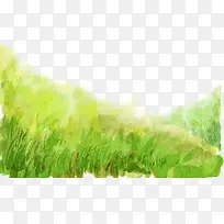 水彩草地风光美景-空若网 水彩草地风光美景-空若网
