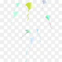 彩色春天风筝美景-空若网 彩色春天风筝美景-空若网