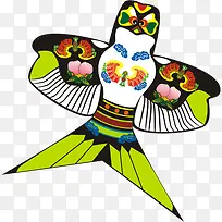 可爱春天风筝美景-空若网 可爱春天风筝美景-空若网