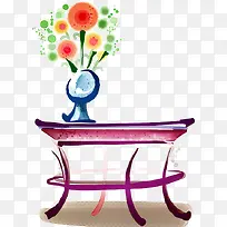 手绘艺术插画美景-空若网 手绘艺术插画美景-空若网