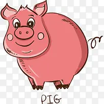 矢量生肖猪-空若网 矢量生肖猪-空若网