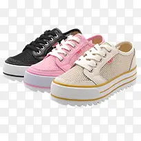 彩色高清厚底女鞋-空若网 彩色高清厚底女鞋-空若网