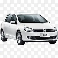 高尔夫白色轿车-空若网 高尔夫白色轿车-空若网