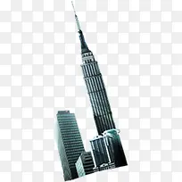 手绘灰色时尚现代建筑-空若网 手绘灰色时尚现代建筑-空若网