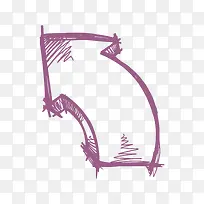 卡通手绘箭头-空若网 卡通手绘箭头-空若网