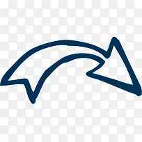 卡通手绘箭头-空若网 卡通手绘箭头-空若网