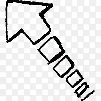 卡通手绘箭头-空若网 卡通手绘箭头-空若网