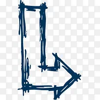 卡通手绘箭头-空若网 卡通手绘箭头-空若网