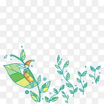 手绘漫画彩色插画-空若网 手绘漫画彩色插画-空若网