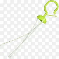 高清摄影绿色挂钩-空若网 高清摄影绿色挂钩-空若网