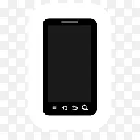 黑色的卡通手机-空若网 黑色的卡通手机-空若网