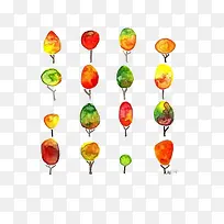 ÊÖ»æË®²ÊÊ÷-¿ÕÈôÍø ÊÖ»æË®²ÊÊ÷-¿ÕÈôÍø