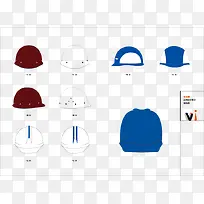 安全帽VI设计矢量素材-空若网 安全帽VI设计矢量素材-空若网