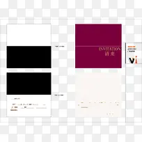 邀请涵VI设计矢量素材-空若网 邀请涵VI设计矢量素材-空若网