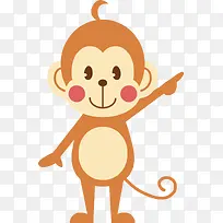 卡通小猴可爱-空若网 卡通小猴可爱-空若网