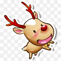 可爱卡通圣诞神兽-空若网 可爱卡通圣诞神兽-空若网