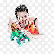 手绘插画-空若网 手绘插画-空若网