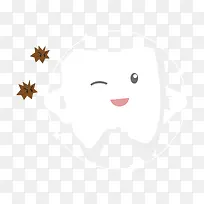 可爱卡通牙齿-空若网 可爱卡通牙齿-空若网