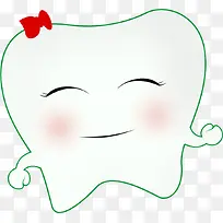 可爱卡通牙齿-空若网 可爱卡通牙齿-空若网
