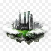 城市插画-空若网 城市插画-空若网