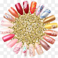 高清彩色美甲广告-空若网 高清彩色美甲广告-空若网