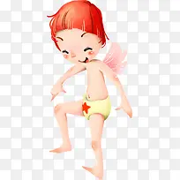 可爱卡通儿童天使-空若网 可爱卡通儿童天使-空若网