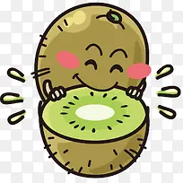 卡通猕猴桃食物-空若网 卡通猕猴桃食物-空若网