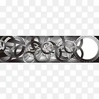 一组潮流banner背景-空若网 一组潮流banner背景-空若网