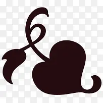 黑色创意爱心招聘-空若网 黑色创意爱心招聘-空若网