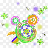 设计海报花朵效果设计-空若网 设计海报花朵效果设计-空若网