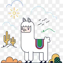 可爱羊驼-空若网 可爱羊驼-空若网