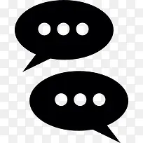 谈话图标-空若网 谈话图标-空若网