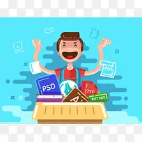 卡通设计师-空若网 卡通设计师-空若网