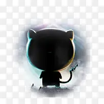 卡通动物剪影-空若网 卡通动物剪影-空若网