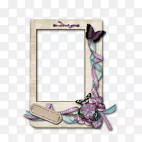 薰衣草紫丁香紫色画框花边板-空若网 薰衣草紫丁香紫色画框花边板-空若网