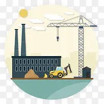 扁平化城市建设场景-空若网 扁平化城市建设场景-空若网