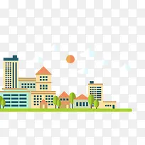 扁平化城市建筑-空若网 扁平化城市建筑-空若网