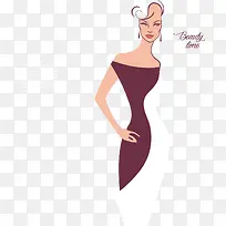 矢量时尚女郎-空若网 矢量时尚女郎-空若网