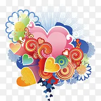 创意彩色卡通图案-空若网 创意彩色卡通图案-空若网