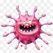 癌细胞异体矢量图-空若网 癌细胞异体矢量图-空若网