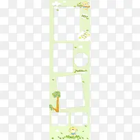 卡通可爱萌熊边框-空若网 卡通可爱萌熊边框-空若网