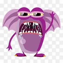 手绘流口水素材怪物-空若网 手绘流口水素材怪物-空若网