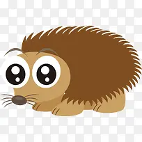 矢量卡通刺猬-空若网 矢量卡通刺猬-空若网