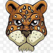 矢量卡通豹子-空若网 矢量卡通豹子-空若网